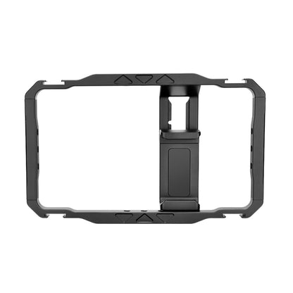 YELANGU LW-B01-1 Vlogging Live Broadcast Smartphone Video Rig Metal Cage (Black) - Camera Cage by YELANGU | Online Shopping UK | buy2fix