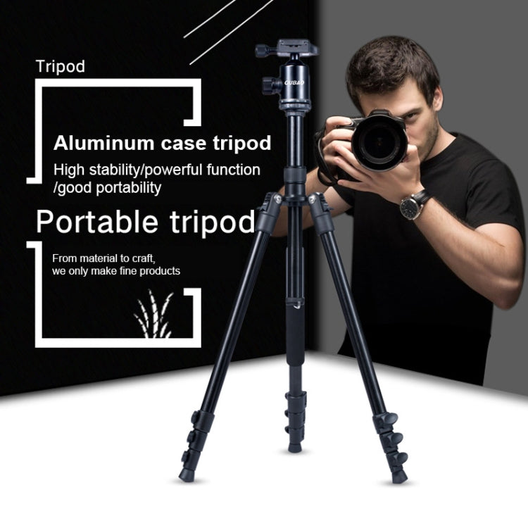 TRIOPO Oubao A-308S Adjustable Portable  Aluminum Alloy Tripod with Ball Head for SLR Camera - Camera Accessories by TRIOPO | Online Shopping UK | buy2fix