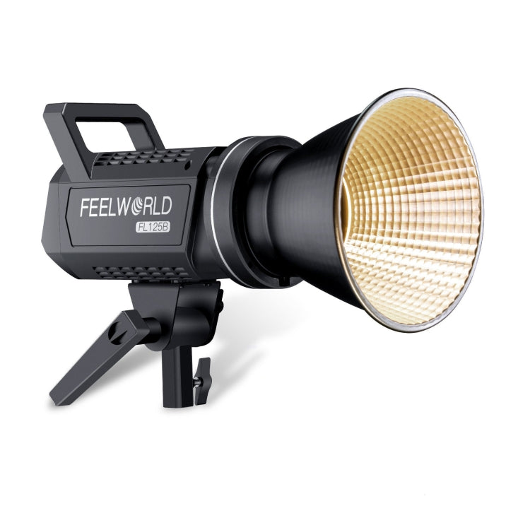 FEELWORLD FL125B 125W Bi-color Point Source Video Light, Bluetooth APP Control(EU Plug) - Shoe Mount Flashes by FEELWORLD | Online Shopping UK | buy2fix