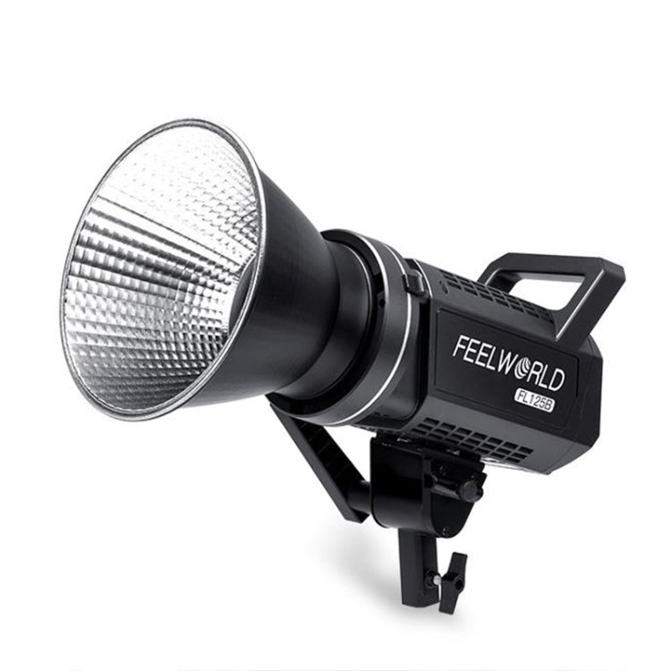 FEELWORLD FL125B 125W Bi-color Point Source Video Light, Bluetooth APP Control(EU Plug) - Shoe Mount Flashes by FEELWORLD | Online Shopping UK | buy2fix