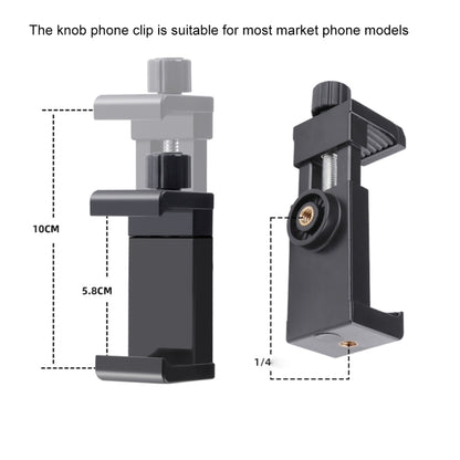 Foldable Bending Action Camera Phone Helmet Mount Kit with J-Hook Buckle & Rotation Phone Clamp & Adapter (Black) - DJI & GoPro Accessories by buy2fix | Online Shopping UK | buy2fix