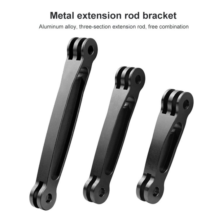 3 in 1 Joint Aluminum Extension Arm Grip Extenter for GoPro Hero11 Black / HERO10 Black / HERO9 Black /HERO8 / HERO7 /6 /5 /5 Session /4 Session /4 /3+ /3 /2 /1, Insta360 ONE R, DJI Osmo Action and Other Action Cameras - DJI & GoPro Accessories by buy2fix | Online Shopping UK | buy2fix