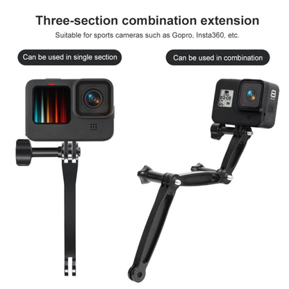 Joint Aluminum Extension Arm Grip Extenter for GoPro Hero11 Black / HERO10 Black / HERO9 Black /HERO8 / HERO7 /6 /5 /5 Session /4 Session /4 /3+ /3 /2 /1, Insta360 ONE R, DJI Osmo Action and Other Action Cameras, Length: 10.8cm - DJI & GoPro Accessories by buy2fix | Online Shopping UK | buy2fix