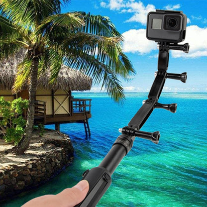 Joint Aluminum Extension Arm Grip Extenter for GoPro Hero11 Black / HERO10 Black / HERO9 Black /HERO8 / HERO7 /6 /5 /5 Session /4 Session /4 /3+ /3 /2 /1, Insta360 ONE R, DJI Osmo Action and Other Action Cameras, Length: 10.8cm - DJI & GoPro Accessories by buy2fix | Online Shopping UK | buy2fix