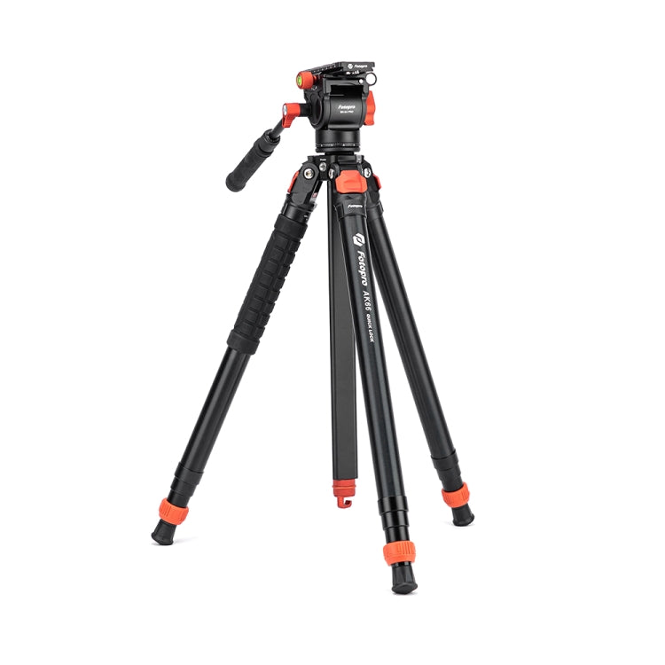 Fotopro AK66 Heavy Duty Fluid Head Tripod Automatic Quick Lock Tripod - Tripods by Fotopro | Online Shopping UK | buy2fix