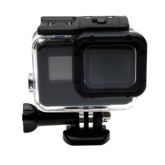 For GoPro NEW HERO /HERO6 /5 30m Waterproof Housing Protective Case + Hollow Back Cover with Buckle Basic Mount & Screw, No Need to Disassemble Lens(GP413) by buy2fix