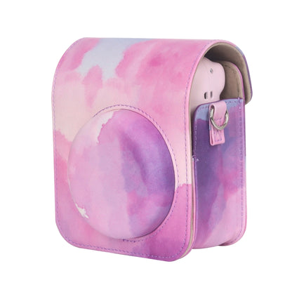 For FUJIFILM instax mini 12 Painted Full Body Leather Case Camera Bag with Strap(Dream Cloud) - Leather Bag by buy2fix | Online Shopping UK | buy2fix