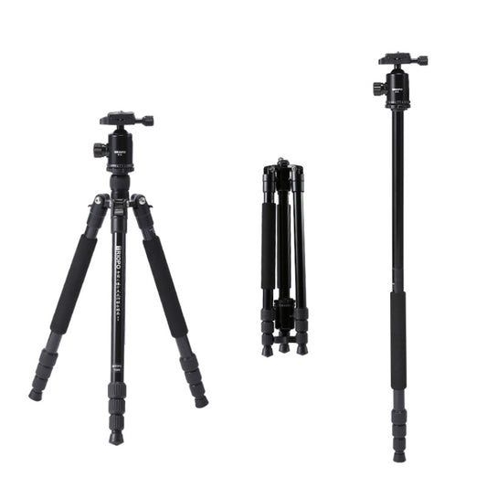 TRIOPO M2508 Multifunction Adjustable 4-Section Portable Aluminum Alloy Tripod Monopod with D-2A Ball Head for SLR Camera by TRIOPO