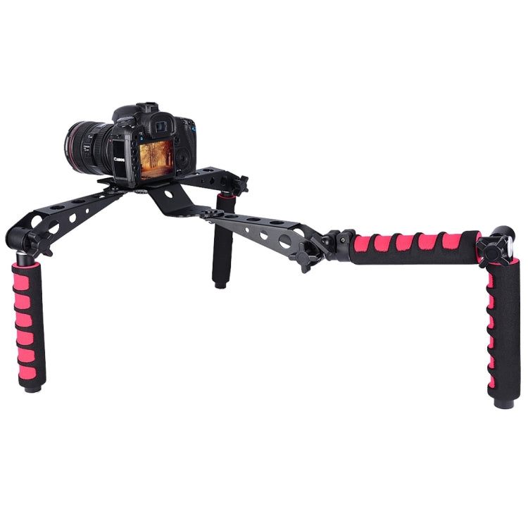 YELANGU D6-2 Rig I Multifunctional Handles Camera Shoulder Mount for DSLR Camera / Video Camera(Red) - Camera Accessories by YELANGU | Online Shopping UK | buy2fix