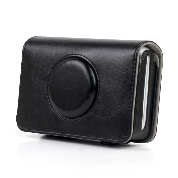 Solid Color PU Leather Case for Polaroid Snap Touch Camera (Black) - Camera Accessories by buy2fix | Online Shopping UK | buy2fix