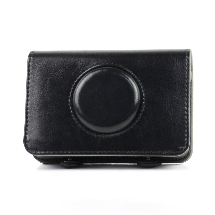Solid Color PU Leather Case for Polaroid Snap Touch Camera (Black) - Camera Accessories by buy2fix | Online Shopping UK | buy2fix