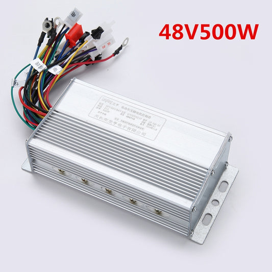 48V 500W 12-tube Brushless Intelligent Dual-mode Two-wheel Three-wheel Electric Vehicle Controller by buy2fix
