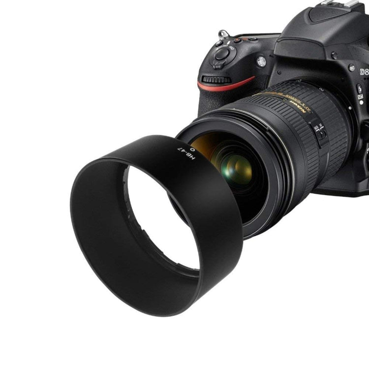 HB-47 Lens Hood Shade for Nikon AF-S Nikkor 50mm f/1.4G, AF-S Nikkor 50mm f/1.8G Lens - Camera Accessories by buy2fix | Online Shopping UK | buy2fix