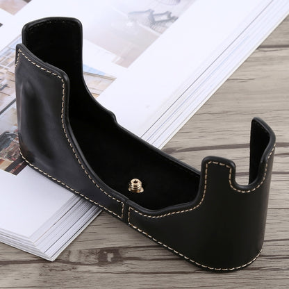 1/4 inch Thread PU Leather Camera Half Case Base for Leica M9 (Black) by buy2fix