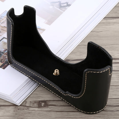 1/4 inch Thread PU Leather Camera Half Case Base for Leica M9 (Black) by buy2fix