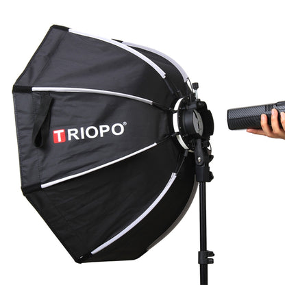 TRIOPO KX65 65cm Dome Speedlite Flash Octagon Parabolic Softbox Diffuser for Speedlite - Camera Accessories by TRIOPO | Online Shopping UK | buy2fix