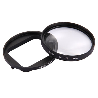 58mm 2 in 1 10X Close-Up Lens Filter for GoPro HERO7 Black/6 /5 - DJI & GoPro Accessories by buy2fix | Online Shopping UK | buy2fix