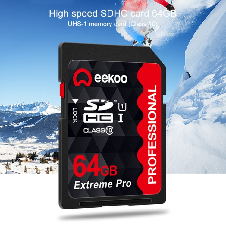 eekoo 64GB High Speed Class 10 SD Memory Card for All Digital Devices with SD Card Slot - SD Card by eekoo | Online Shopping UK | buy2fix