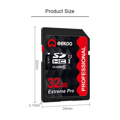 eekoo 32GB High Speed Class 10 SD Memory Card for All Digital Devices with SD Card Slot - SD Card by eekoo | Online Shopping UK | buy2fix