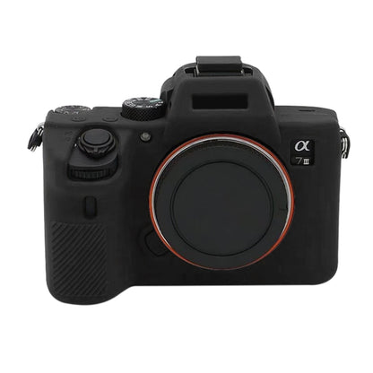 Soft Silicone Protective Case for Sony  A7III / A7S3 / A7RIII / A7SIII (Black) - Camera Accessories by buy2fix | Online Shopping UK | buy2fix