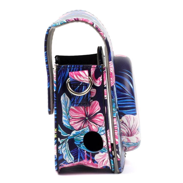 Flamingo Pattern PU Leather Protective Camera Case Bag For FUJIFILM Instax Mini90 Camera - Camera Accessories by buy2fix | Online Shopping UK | buy2fix