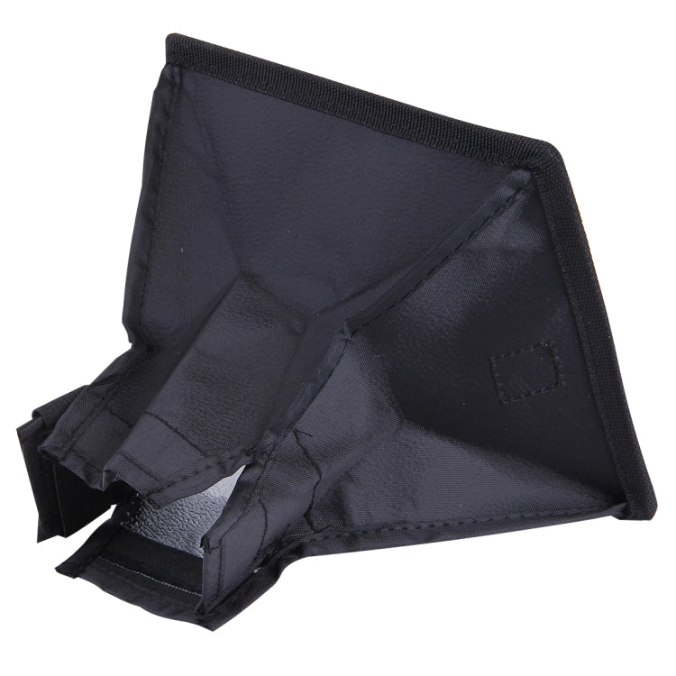 Portable Flash Folding Soft Box, Without Flash Light Holder, Size: 15 x 17 cm(Black + White) - Camera Accessories by buy2fix | Online Shopping UK | buy2fix