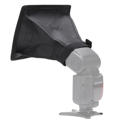Portable Flash Folding Soft Box, Without Flash Light Holder, Size: 15 x 17 cm(Black + White) - Camera Accessories by buy2fix | Online Shopping UK | buy2fix