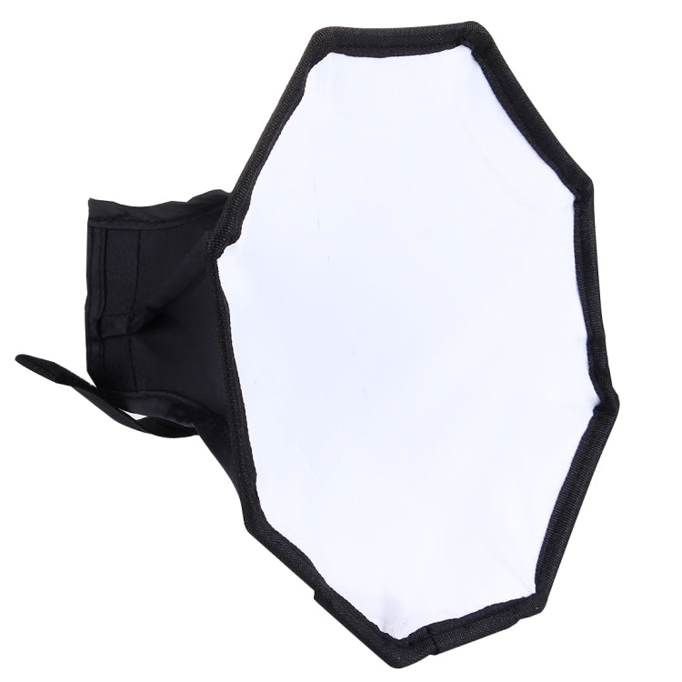 20cm Universal Octangle Style Flash Folding Soft Box, Without Flash Light Holder(Black + White) - Camera Accessories by buy2fix | Online Shopping UK | buy2fix