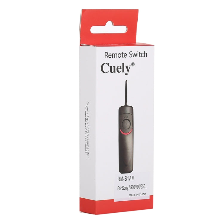Cuely RM-S1AM Remote Switch Shutter Release Cord for Sony A900 / A700 / A350 - Camera Accessories by buy2fix | Online Shopping UK | buy2fix