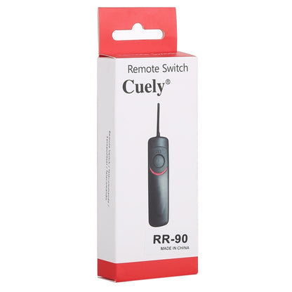 Cuely RR-90 Remote Switch Shutter Release Cord for Fujifilm X-T100 / X-Pro 2 / X-T1 / X-T20 / X-T10 / X30 / X-E2 / X-A10 / X-A3 / X-A2 / X100F / X100T - Camera Accessories by buy2fix | Online Shopping UK | buy2fix