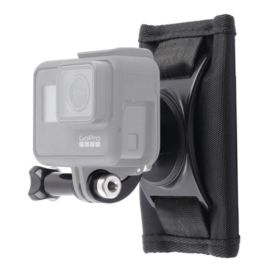 Hook and Loop Fastener Backpack Rec-Mounts Clip Clamp Mount with Screw for GoPro HERO9 Black / HERO8 Black /7 /6 /5 /5 Session /4 Session /4 /3+ /3 /2 /1, DJI Osmo Action, Xiaoyi and Other Action Cameras - DJI & GoPro Accessories by buy2fix | Online Shopping UK | buy2fix