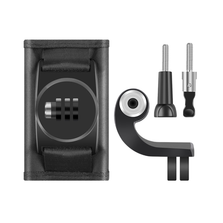 Hook and Loop Fastener Backpack Rec-Mounts Clip Clamp Mount with Screw for GoPro HERO9 Black / HERO8 Black /7 /6 /5 /5 Session /4 Session /4 /3+ /3 /2 /1, DJI Osmo Action, Xiaoyi and Other Action Cameras - DJI & GoPro Accessories by buy2fix | Online Shopping UK | buy2fix