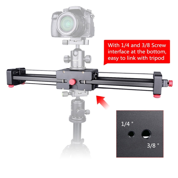 YELANGU YLG0109I 50cm / 100cm (Installs on Tripod) Slide Rail Track for DSLR / SLR Cameras / Video Cameras - Camera Accessories by YELANGU | Online Shopping UK | buy2fix