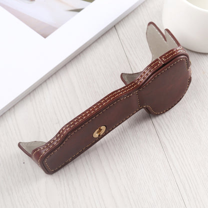 1/4 inch Thread PU Leather Camera Half Case Base for Nikon Z6 / Z7 (Coffee) by buy2fix