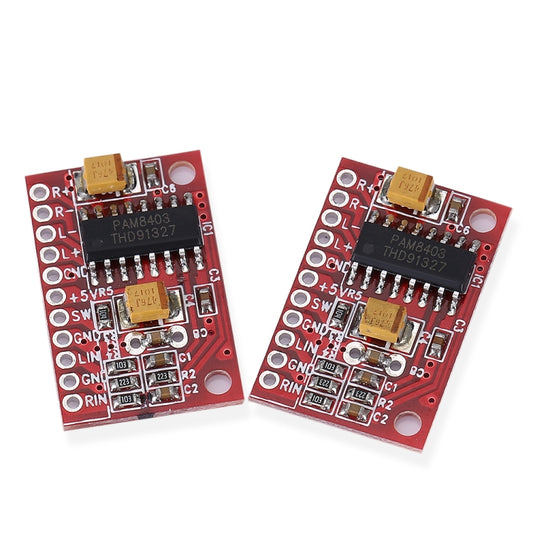 2 PCS LandaTianrui LDTR-WG0126 3W Audio Amplifier Board (Red) by buy2fix