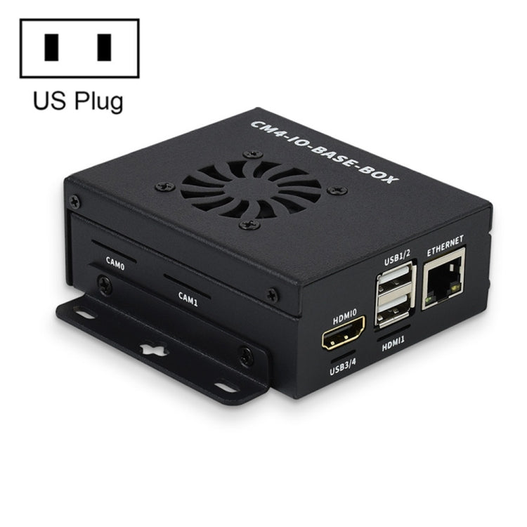 WAVESHARE Mini IO Board Full Ver Mini-Computer Base Box with Metal Case ...