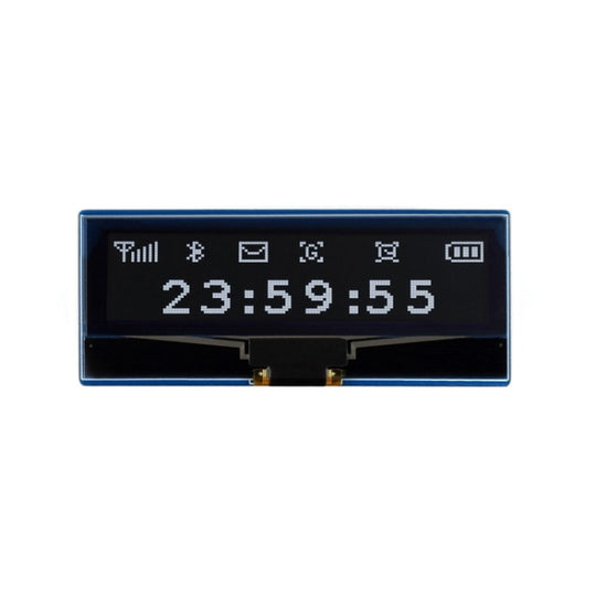 WAVESHARE Module d'affichage OLED 128 x 32 pixels 2,23 pouces pour Raspberry Pi Pico, SPI/I2C