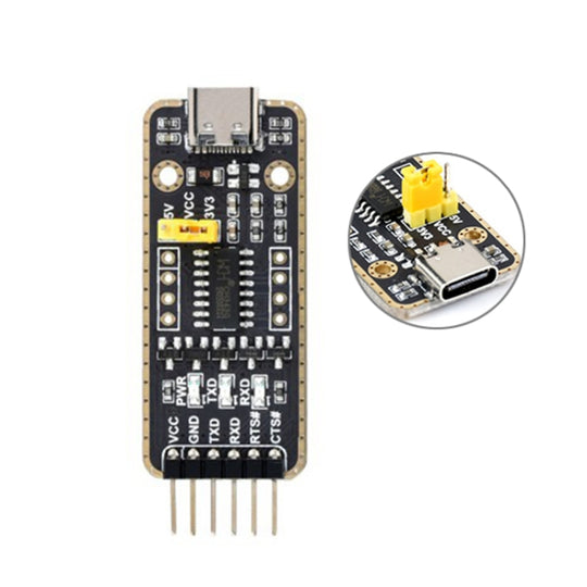 Connecteurs de module de transmission à haut débit Waveshare Type-C / USB-C vers UART