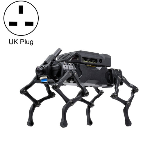 Waveshare WAVEGO 12-DOF Bionischer hundeähnlicher Roboter, Erweiterungspaket (UK-Stecker)