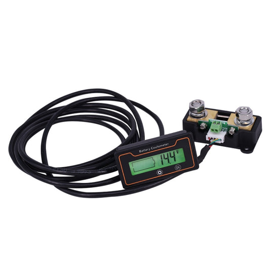 2m 200A 12V 48V Digital Display DC Current Voltmeter Lead-Acid Lithium Battery Charge Meter by buy2fix