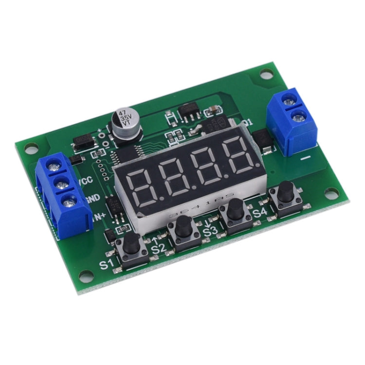 DC 5-30V MOS LED Display Automation Cycle Delay Timer Module Switch Control Delay Time Relay - Consumer Electronics by buy2fix | Online Shopping UK | buy2fix