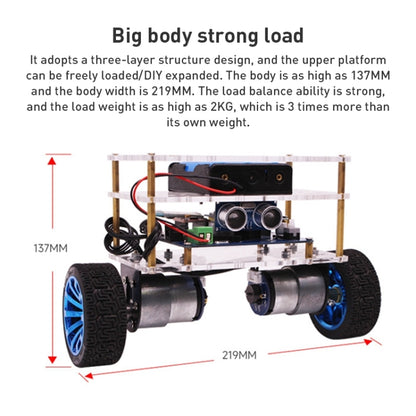 Yahboom STM32 Intelligent Two-wheel Single-chip Microcomputer Balance Car - Consumer Electronics by YAHBOOM | Online Shopping UK | buy2fix