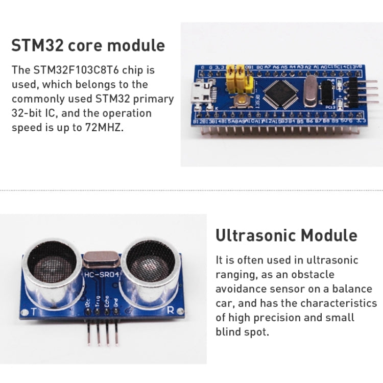 Yahboom STM32 Intelligent Two-wheel Single-chip Microcomputer Balance Car - Consumer Electronics by YAHBOOM | Online Shopping UK | buy2fix