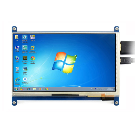 WAVESHARE 7 Inch HDMI LCD (C) 1024×600 Touch Screen  for Raspberry Pi Supports Various Systems