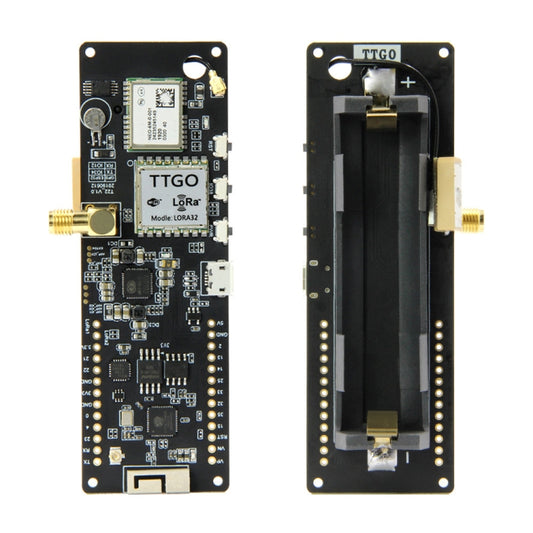 TTGO T-Beamv1.0 ESP32 Chipset Bluetooth WiFi Module 868MHz LoRa NEO-6M GPS Module with SMA Antenna, Original Version by TTGO