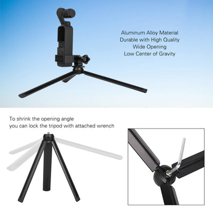 Sunnylife OP-Q9195 Metal Adapter + Tripod + Extending Rod for DJI OSMO Pocket - DJI & GoPro Accessories by Sunnylife | Online Shopping UK | buy2fix