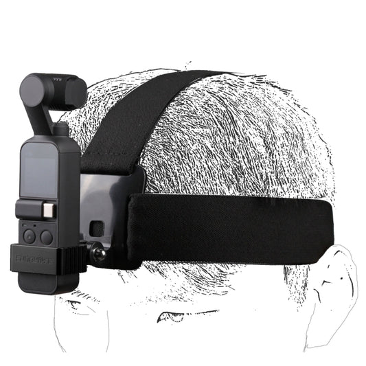 Sunnylife OP-Q9200 Metal Adapter + Headband  for DJI OSMO Pocket - DJI & GoPro Accessories by Sunnylife | Online Shopping UK | buy2fix