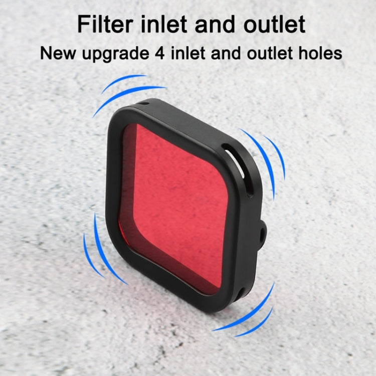 Housing Diving Color Lens Filter for DJI Osmo Action (Purple) - DJI & GoPro Accessories by buy2fix | Online Shopping UK | buy2fix