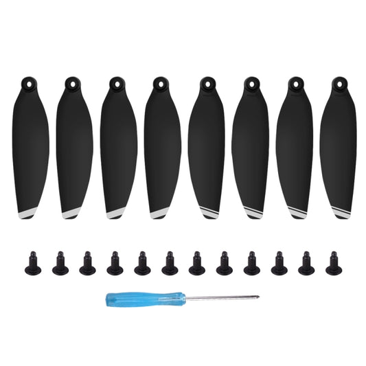 8PCS/Set Sunnylife 4726F Low Noise Quick-release Wing Propellers for DJI Mavic Mini 1(Silver) by Sunnylife