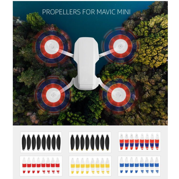 8PCS/Set Sunnylife 4726F Low Noise Quick-release Wing Propellers for DJI Mavic Mini 1(Silver) - DJI & GoPro Accessories by Sunnylife | Online Shopping UK | buy2fix